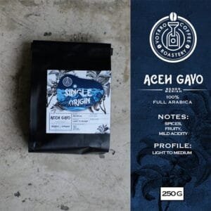 Photo Product of Aceh Gayo for manual brew in 250 g packaging